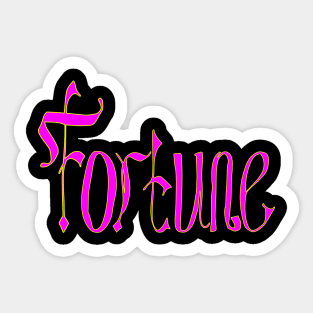 fortune Sticker